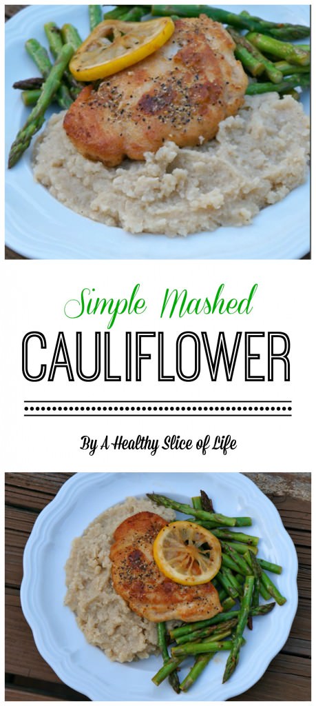 simple mashed cauliflower in the crockpot - paleo friendly