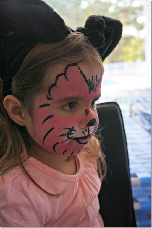 cat face painting