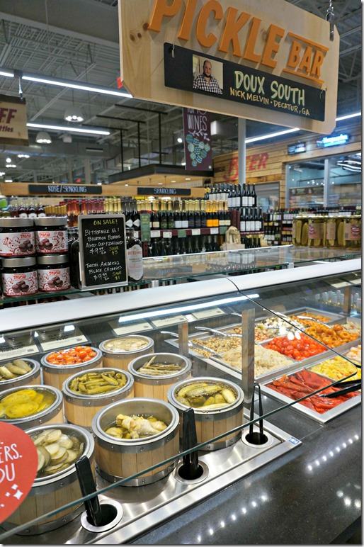 whole foods lake norman- pickle bar