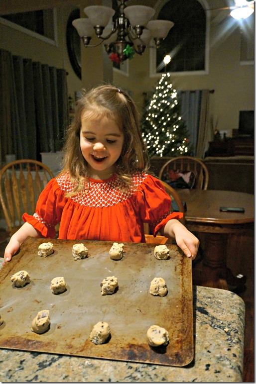 christmas eve- baked cookies