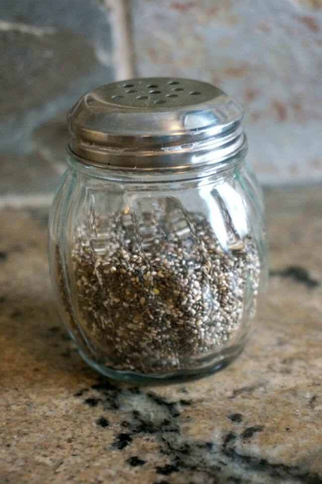 counter top health favorites- chia seeds