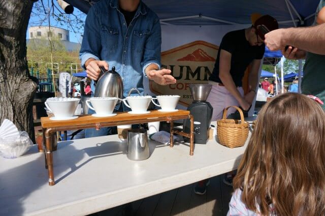 summit coffee - pour over coffee
