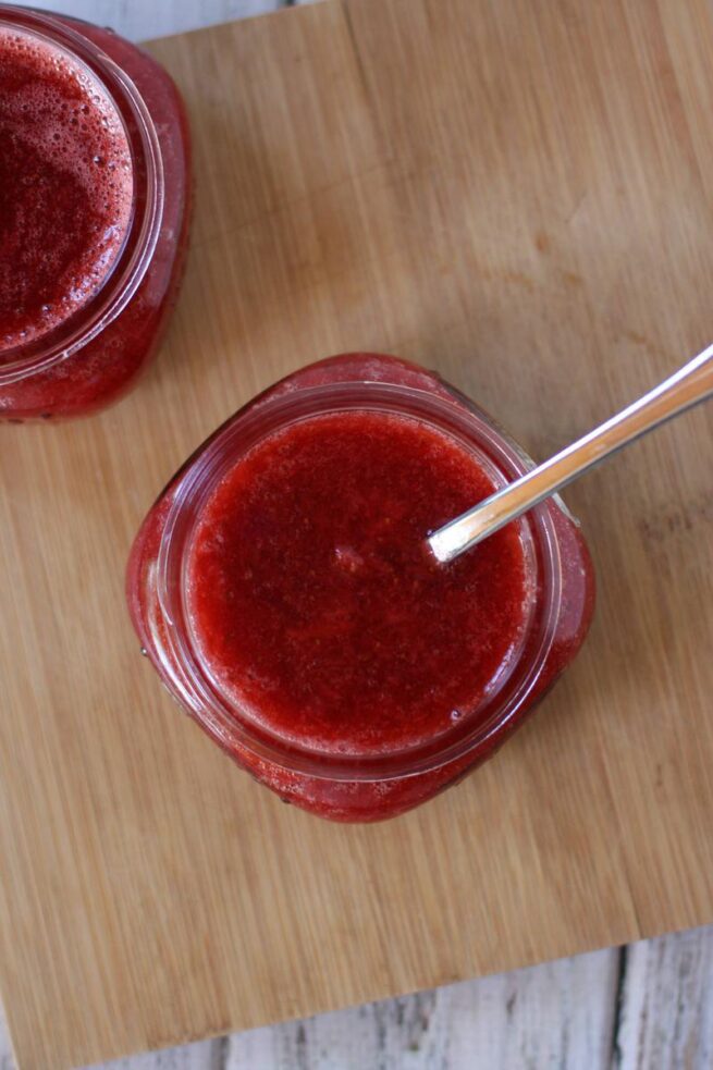 Simple Strawberry Jam made in the Bread Machine!