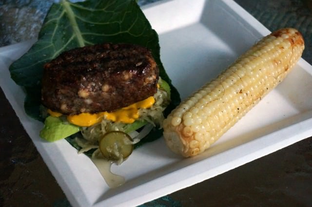 collard burger