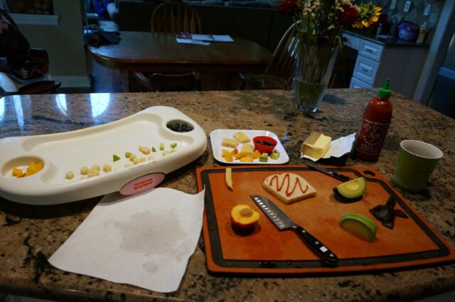 favorite time of day- breakfast prep