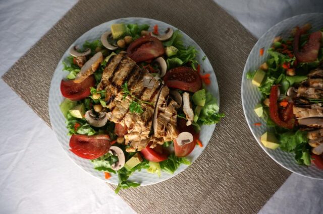 grilled chicken salads