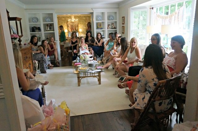 kristin's baby shower guests