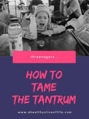 threenager tantrum