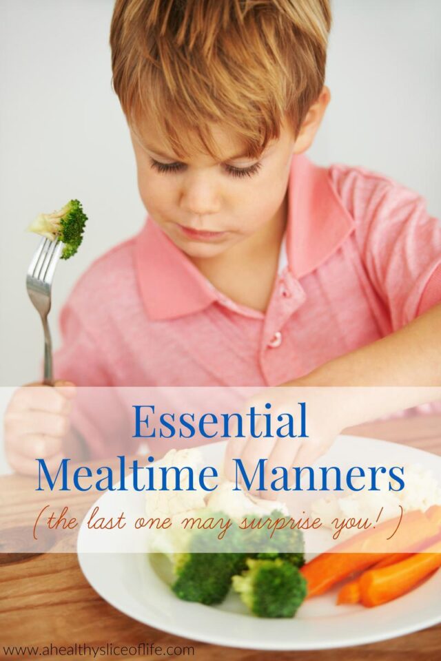 mealtime manners for kids