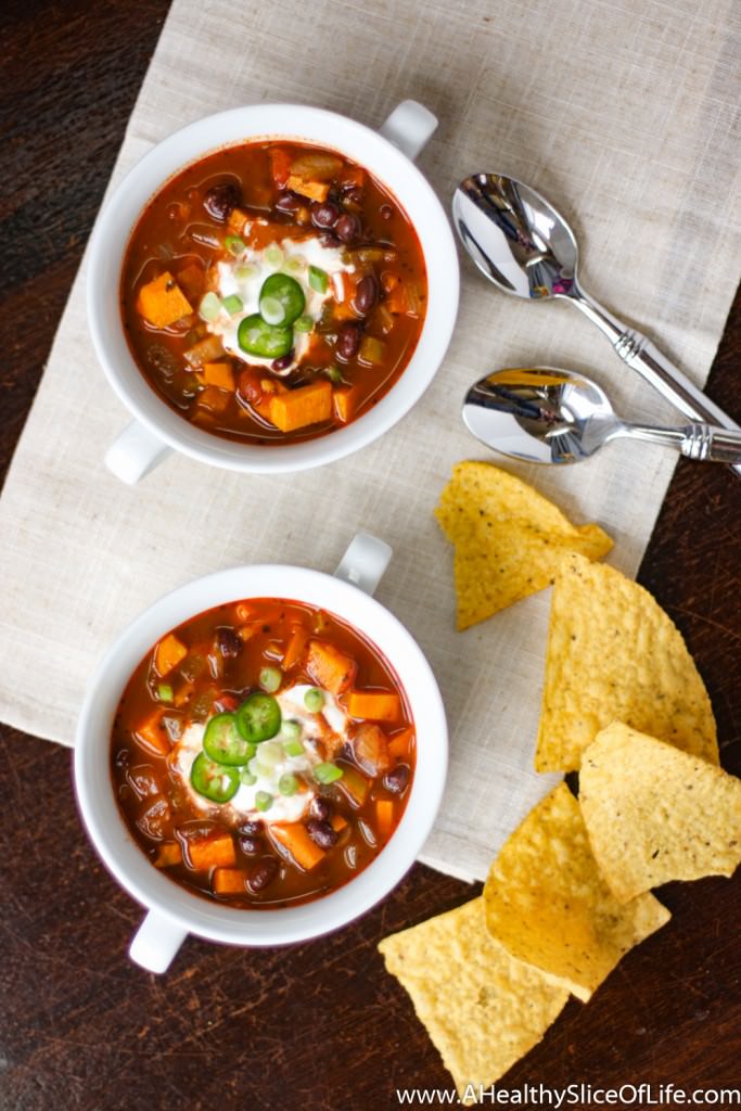 Sweet Potato Black Bean Chili