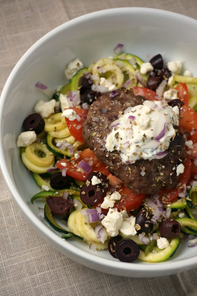 gyro zoodle bowl