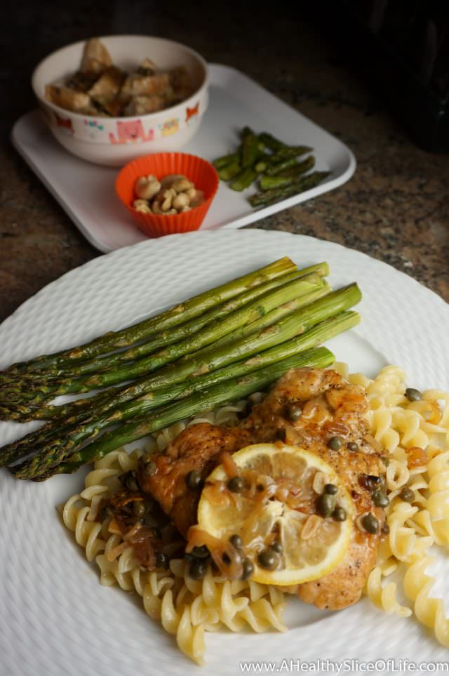 healthy dinner ideas- chicken picatta