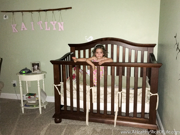 crib to big girl bed transition fail