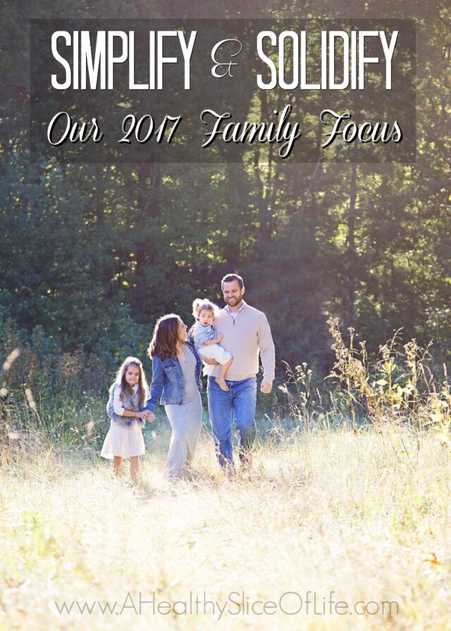 our new year family focus