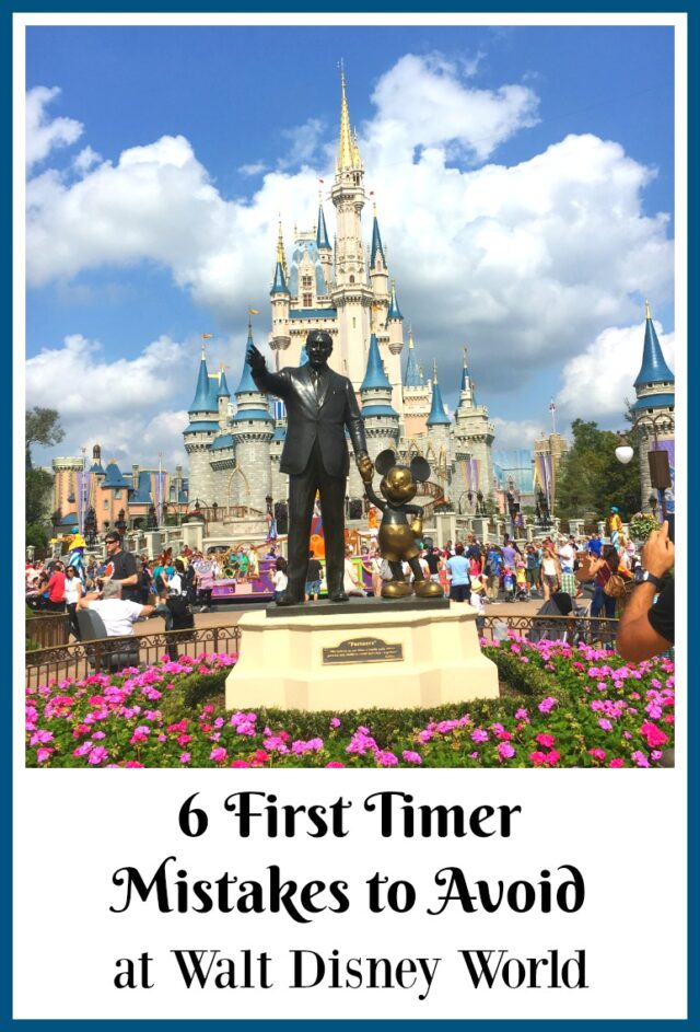 mistakes first timers make at Disney World