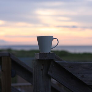 coffee cup sunrise