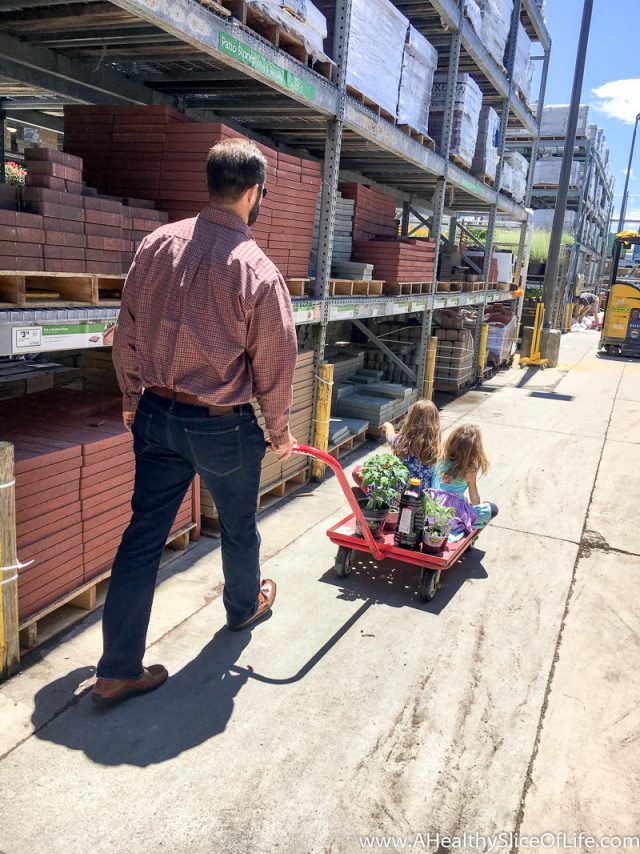 kids at Lowe's Home Improvement