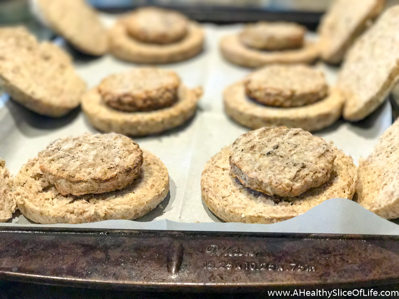 Healthy Freezer Breakfast Sandwiches