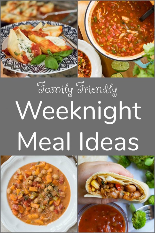 family friendly weeknight meal ideas