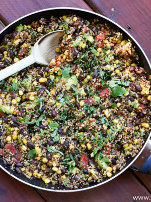 one pan mexican quinoa