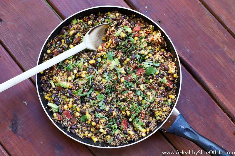 one pan mexican quinoa