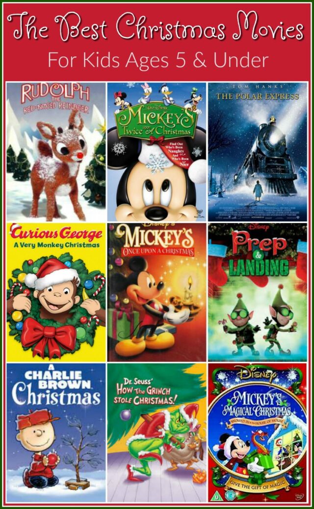 A List of the Best Christmas Movies for Kids Under 5