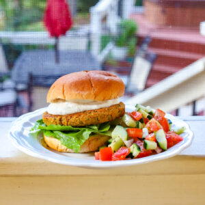 falafel burger