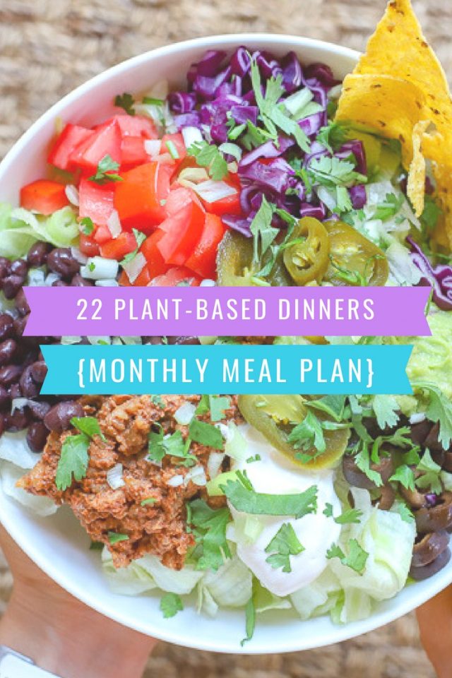plant-based meal plan