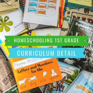 First Grade Homeschool Curriculum details