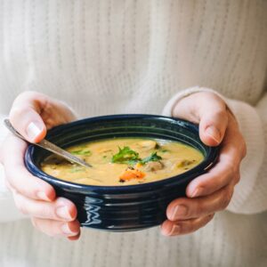 Germ-Busting Golden Soup With Beans and Vegetables