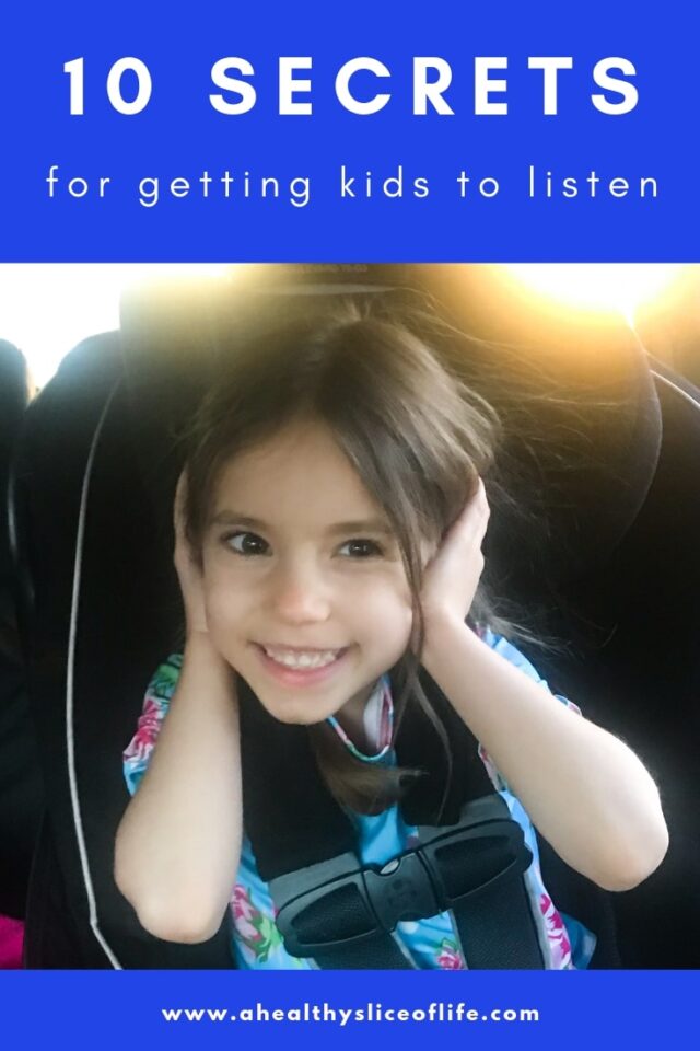 10 ways to get your child to listen