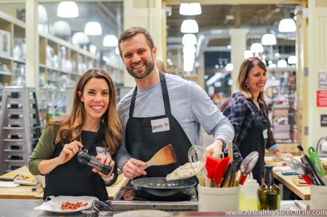 Sur La Table Cooking Class Date Night - A Healthy Slice of Life