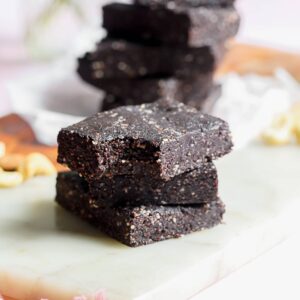 no bake date brownies