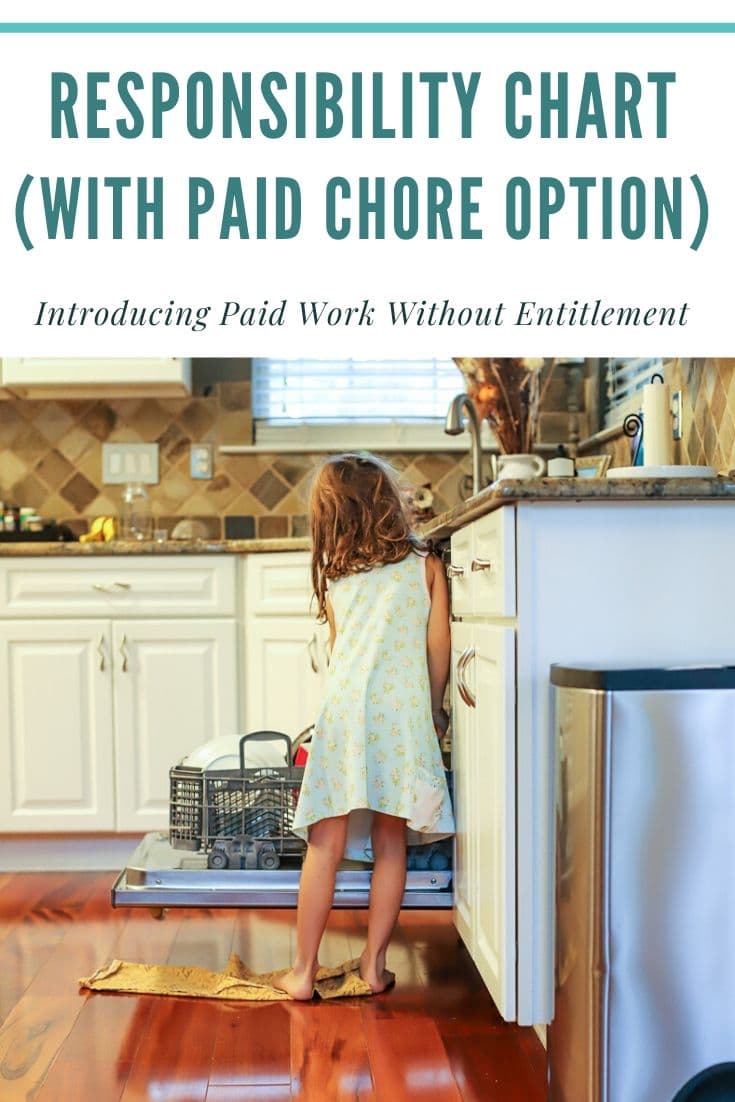 paid chore chart for kids