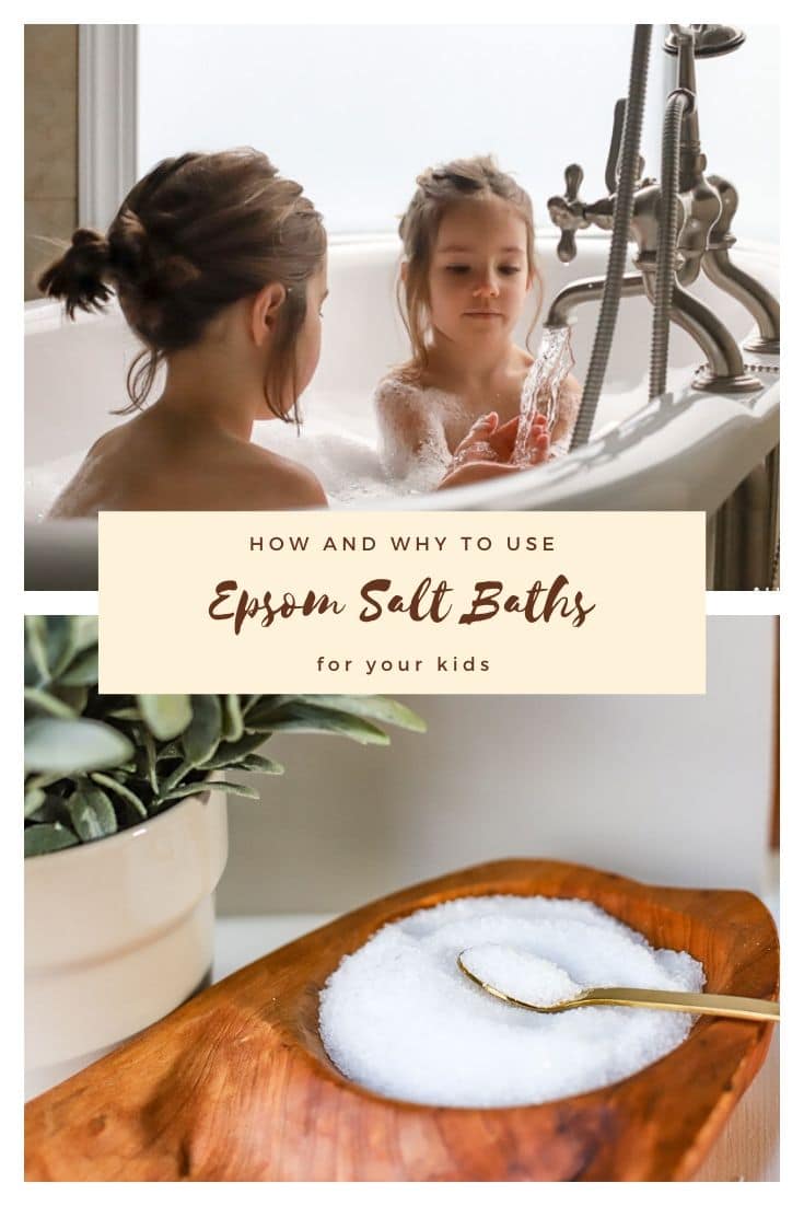 kids epsom salt bath