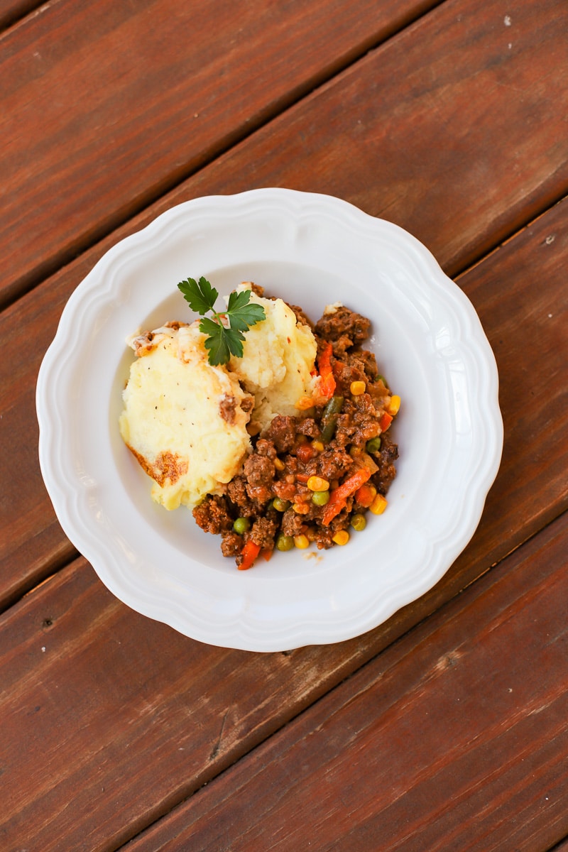 A Healthy Slice of Life - dinner - shepherd's pie