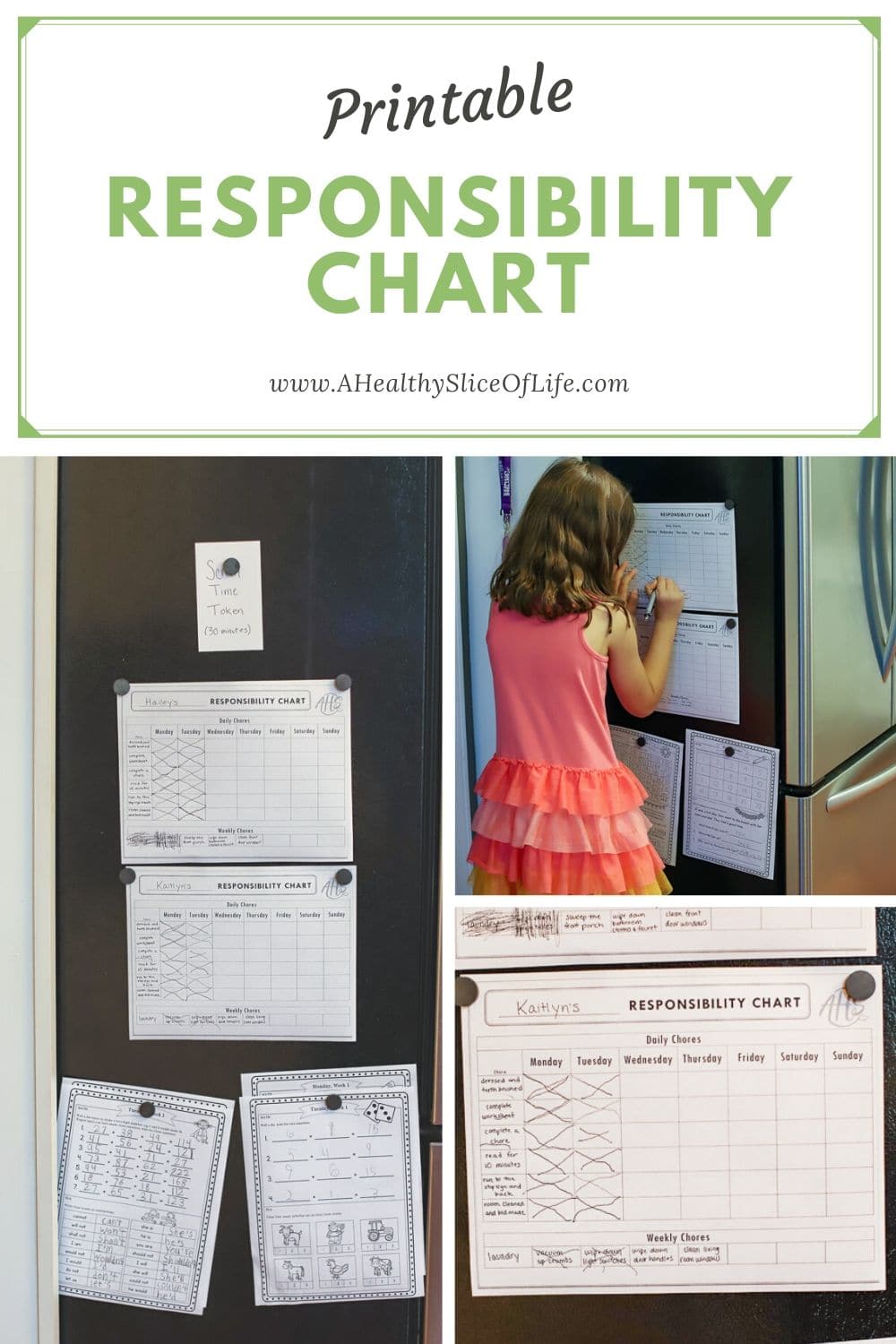 printable chore chart for kids