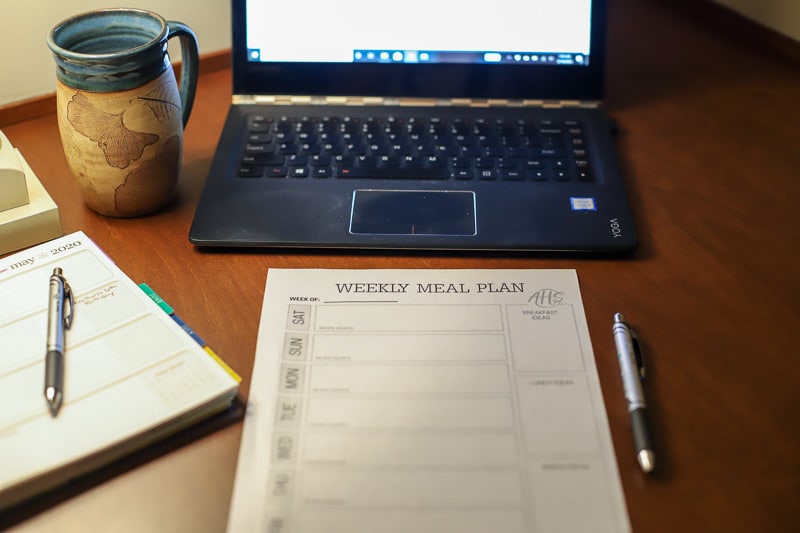 weekly meal planner (3 of 5)