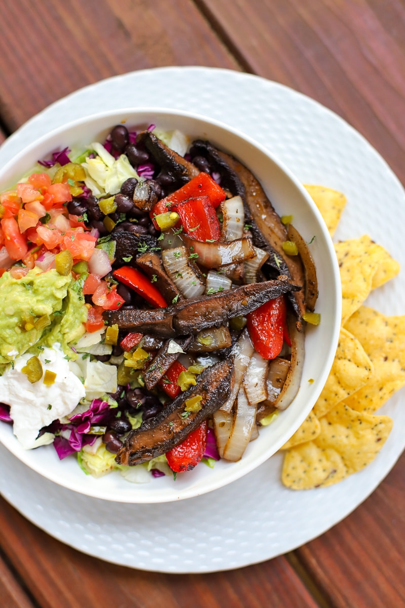 Portobello mushroom fajitas marinade and recipe- A Healthy Slice of Life (4 of 4)