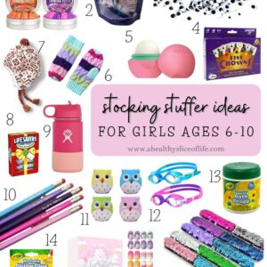 stocking stuffer ideas for girls ages 6 to 10