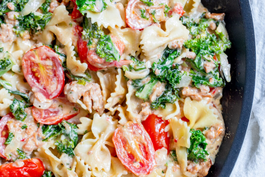 sausage pasta cream