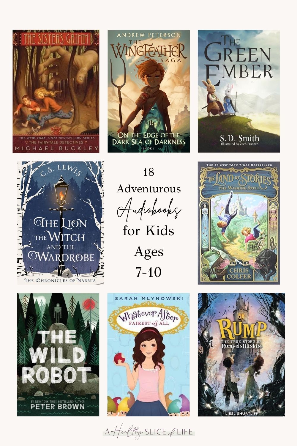The Best Audiobooks for Kids Ages 7-10 - A Healthy Slice of Life