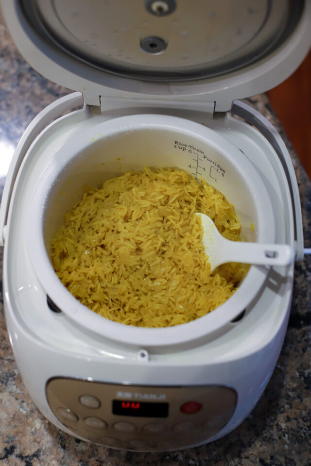 Turmeric Rice Recipe in the Rice Cooker (or not!) A Healthy Slice of Life