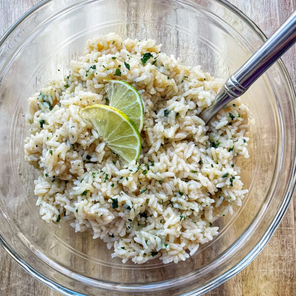 Cilantro Lime Rice in the Rice Cooker A Healthy Slice of Life