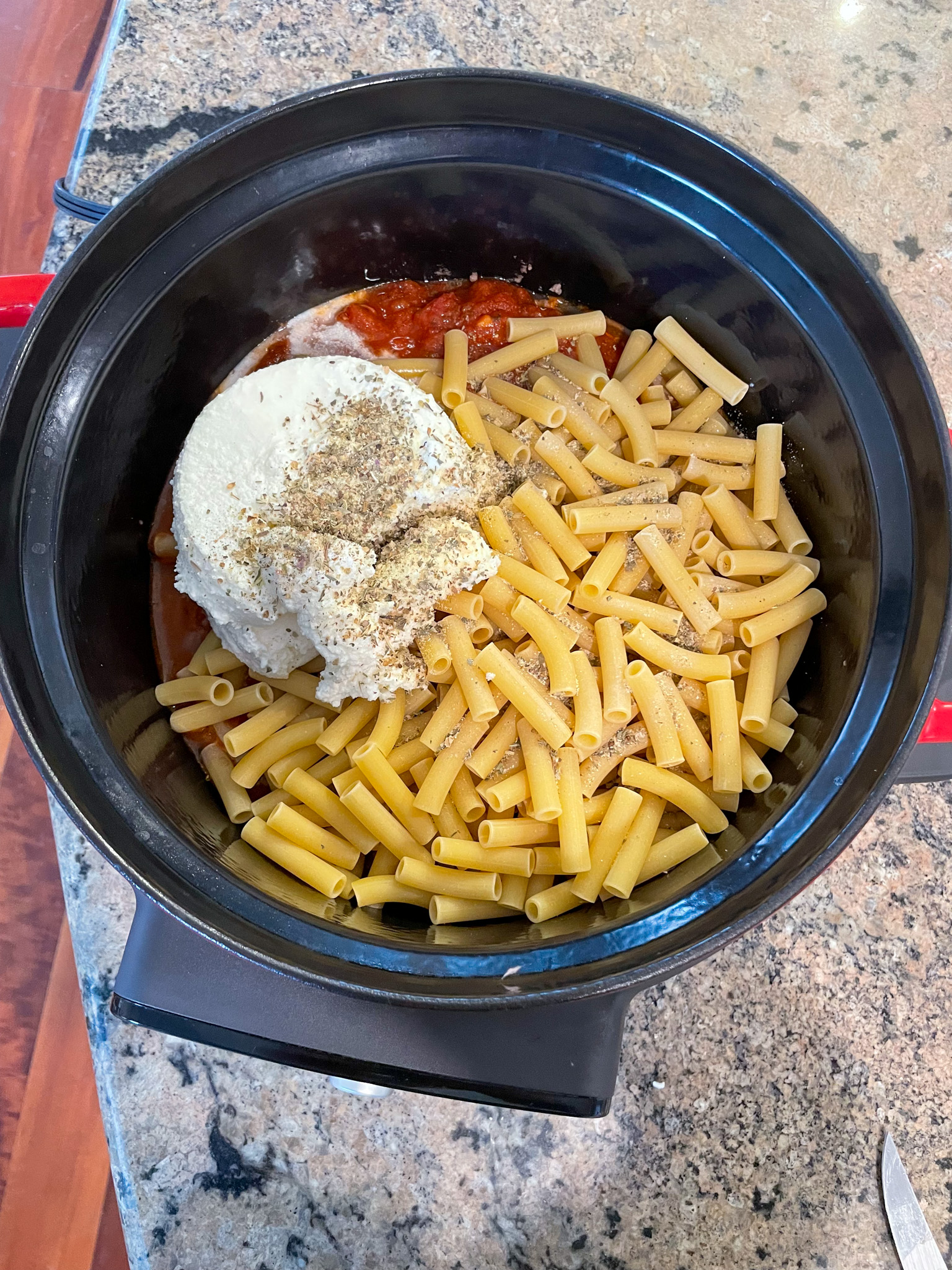 Slow Cooker Baked Ziti A Healthy Slice of Life