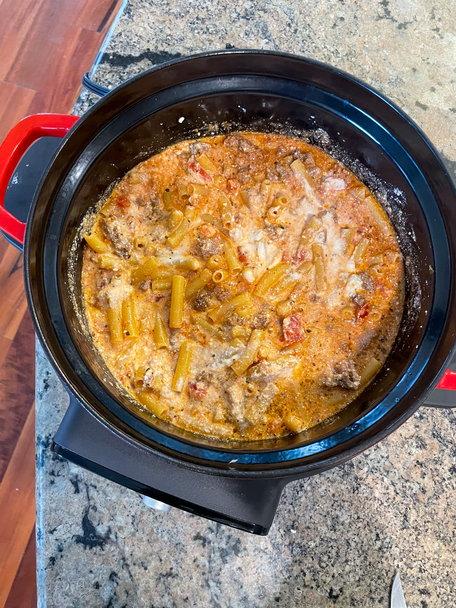 Slow Cooker Baked Ziti A Healthy Slice of Life