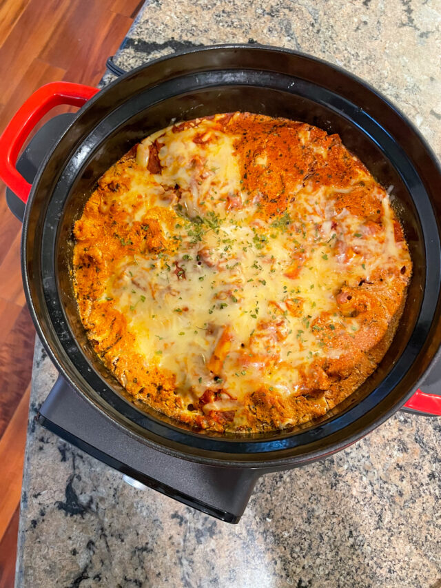Slow Cooker Baked Ziti A Healthy Slice of Life