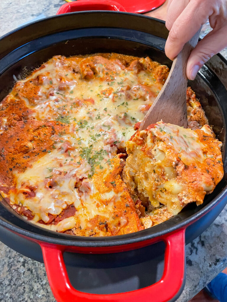 Slow Cooker Baked Ziti - A Healthy Slice of Life