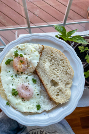 sourdough egg