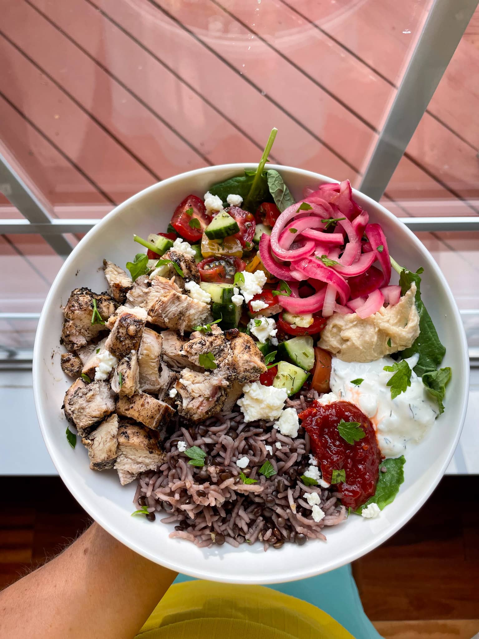 Superfood Salad Bowls with Crispy Chicken - A Healthy Meal Prep Recipe